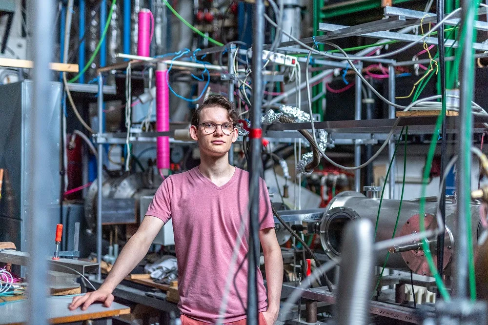 Nový TECH talent roku Tomáš Čermák sbírá ocenění i ve světě. Fyzika je jeho životem. Foto Jana Plavec