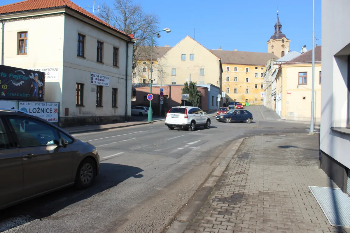 Jičín čeká rozsáhlá rekonstrukce ulic Ruská a Poděbradova za 257 milionů bez DPH