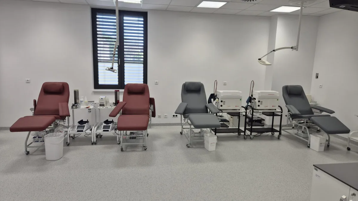 Jičínská nemocnice rozšiřuje dárcovství o odběr krevní plazmy