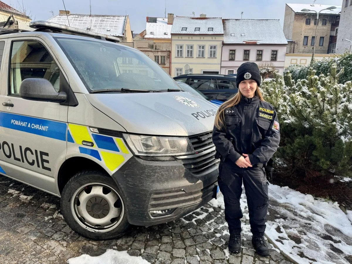 Změna směru: Kristýna vyměnila zvířata za službu u dopravní policie