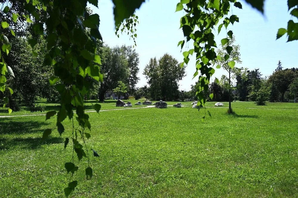 Zelená plocha, která ponese jméno po Františce Plamínkové
