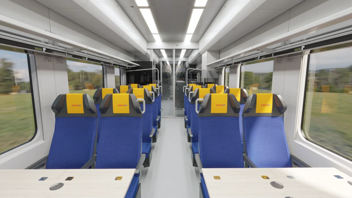Do Hradce Králové budou jezdit hybridní vlaky RegioJet. Spojí Liberec s Pardubicemi