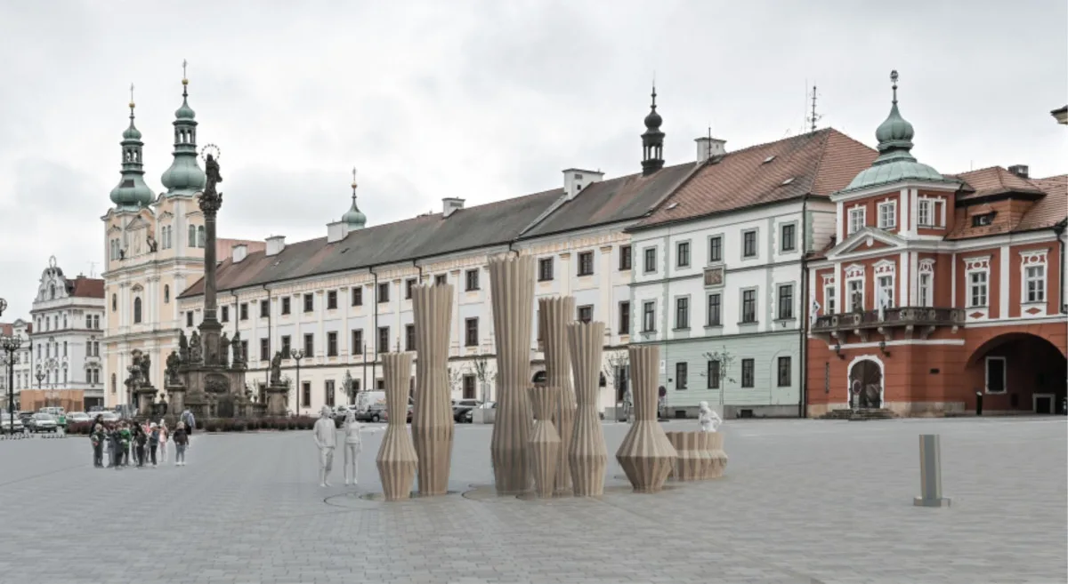 Hradec Králové vybral podobu nové kašny na Velkém náměstí. Ukáže ji na výstavě