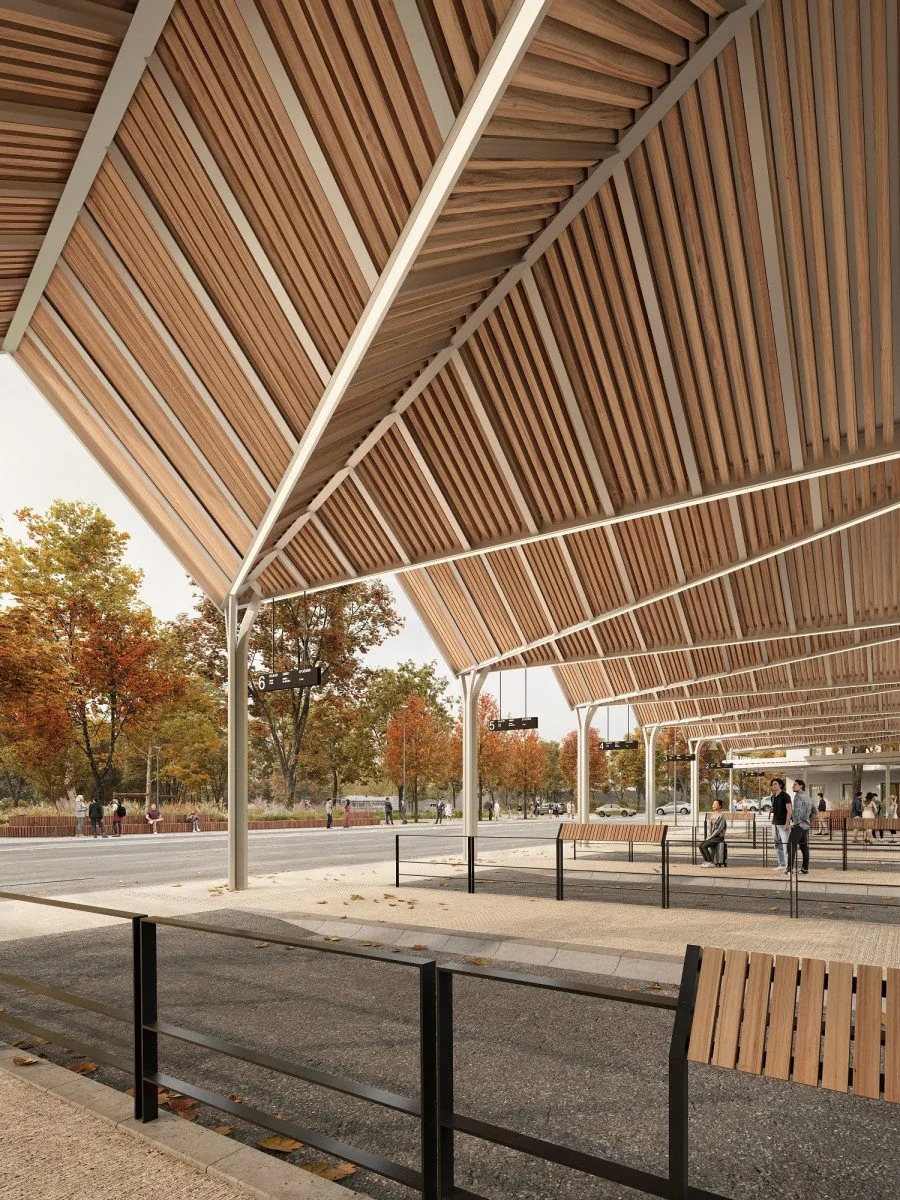 VIZUALIZACE: Startuje přeměna autobusového terminálu ve Dvoře Králové