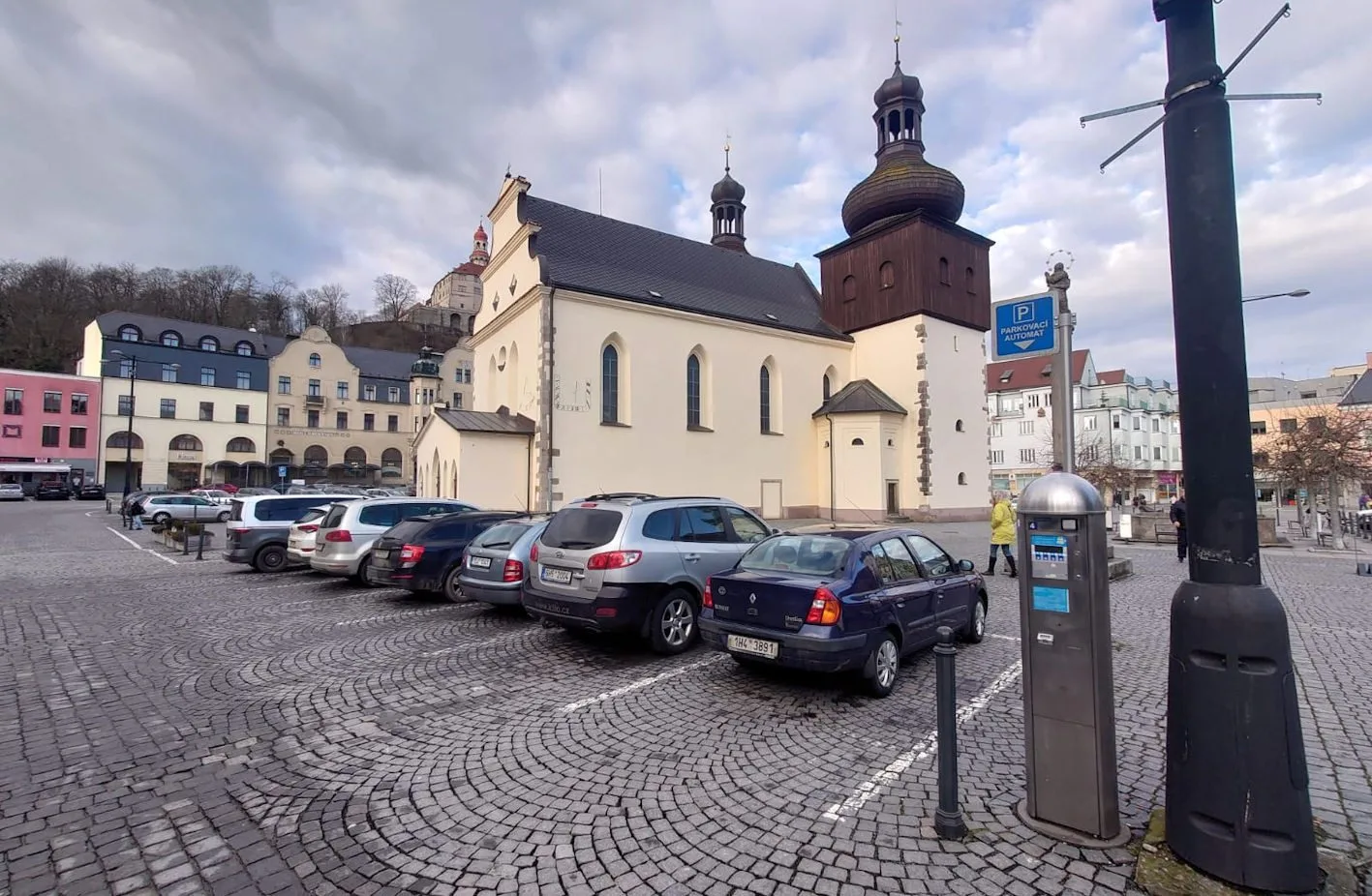Náchod parkování_město Náchod