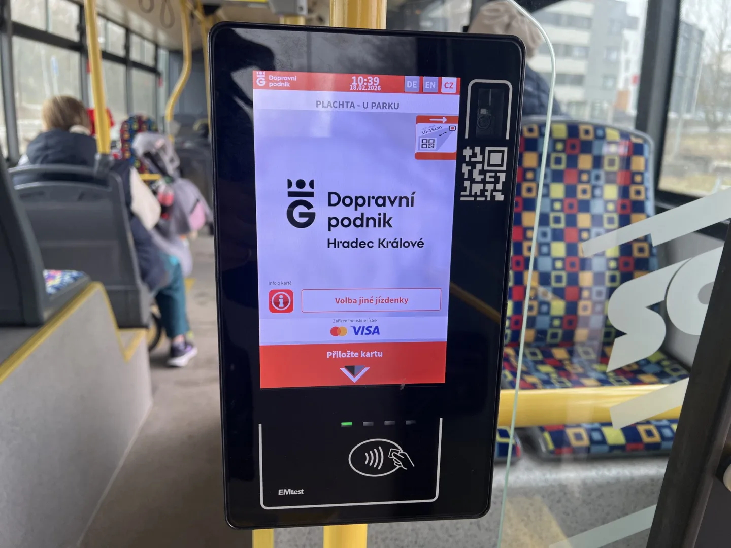 MHD platba terminál