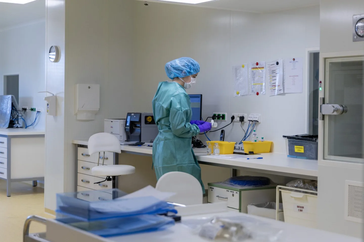 Nemocnice v Hradci otevřela nové pracoviště. Zrychlí přípravu chemoterapie