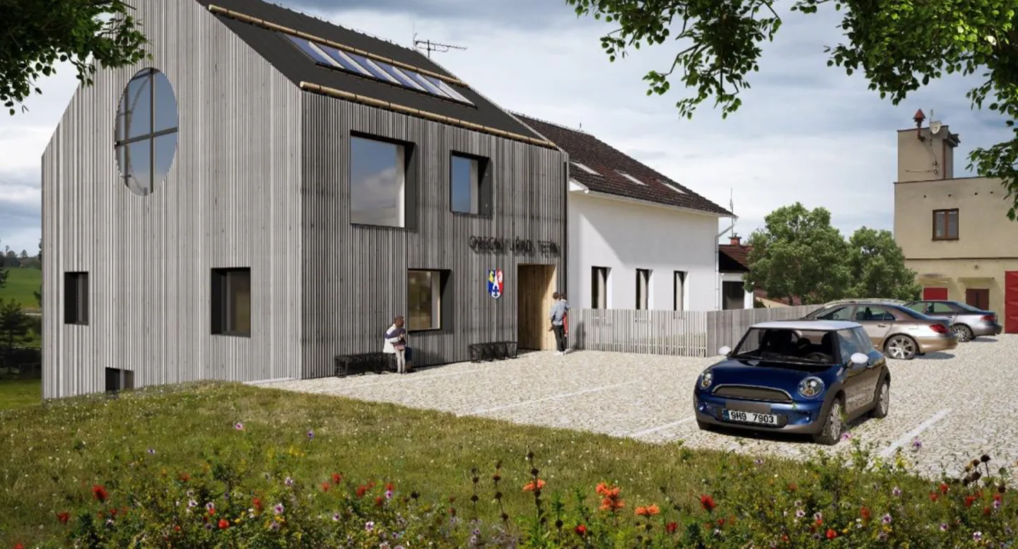 vizualizace: Zřízení dětské skupiny v obci Tetín