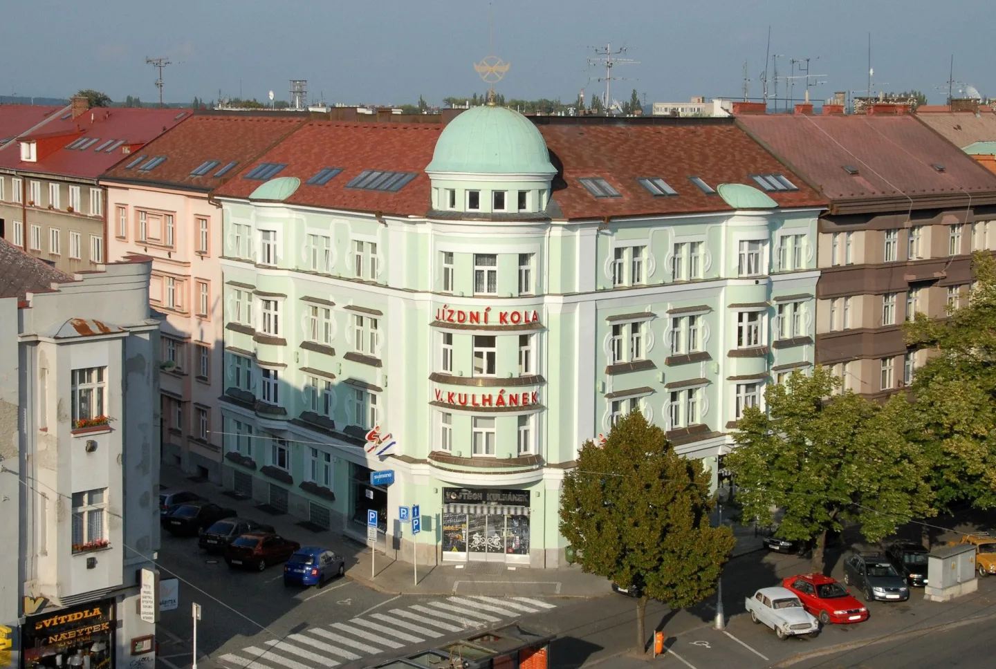 Exteriér prodejny