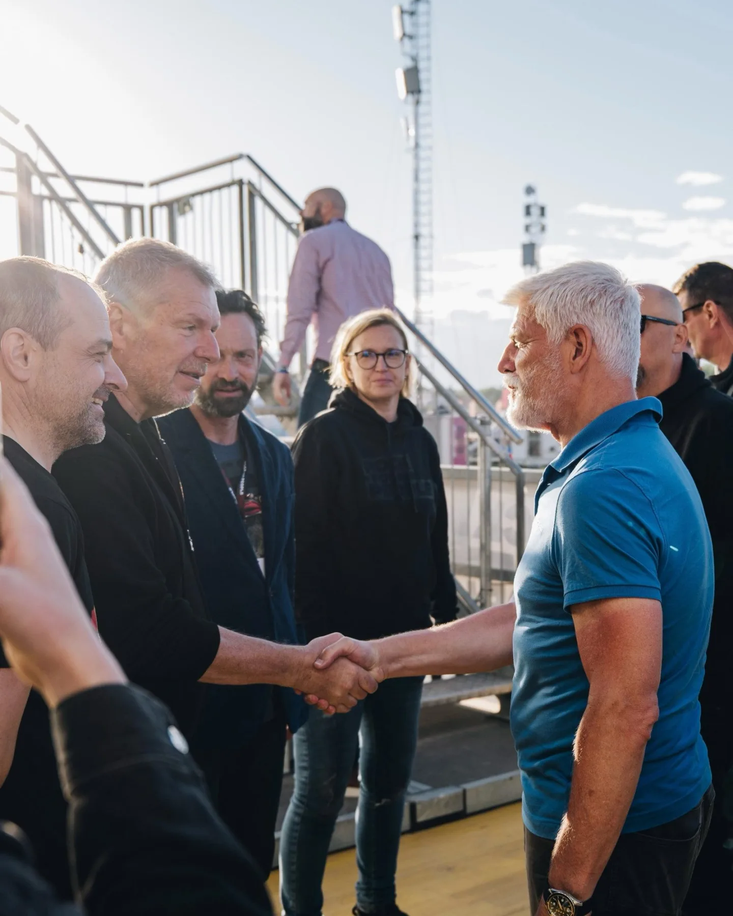Prezident Petr Pavel na Rock for People.
