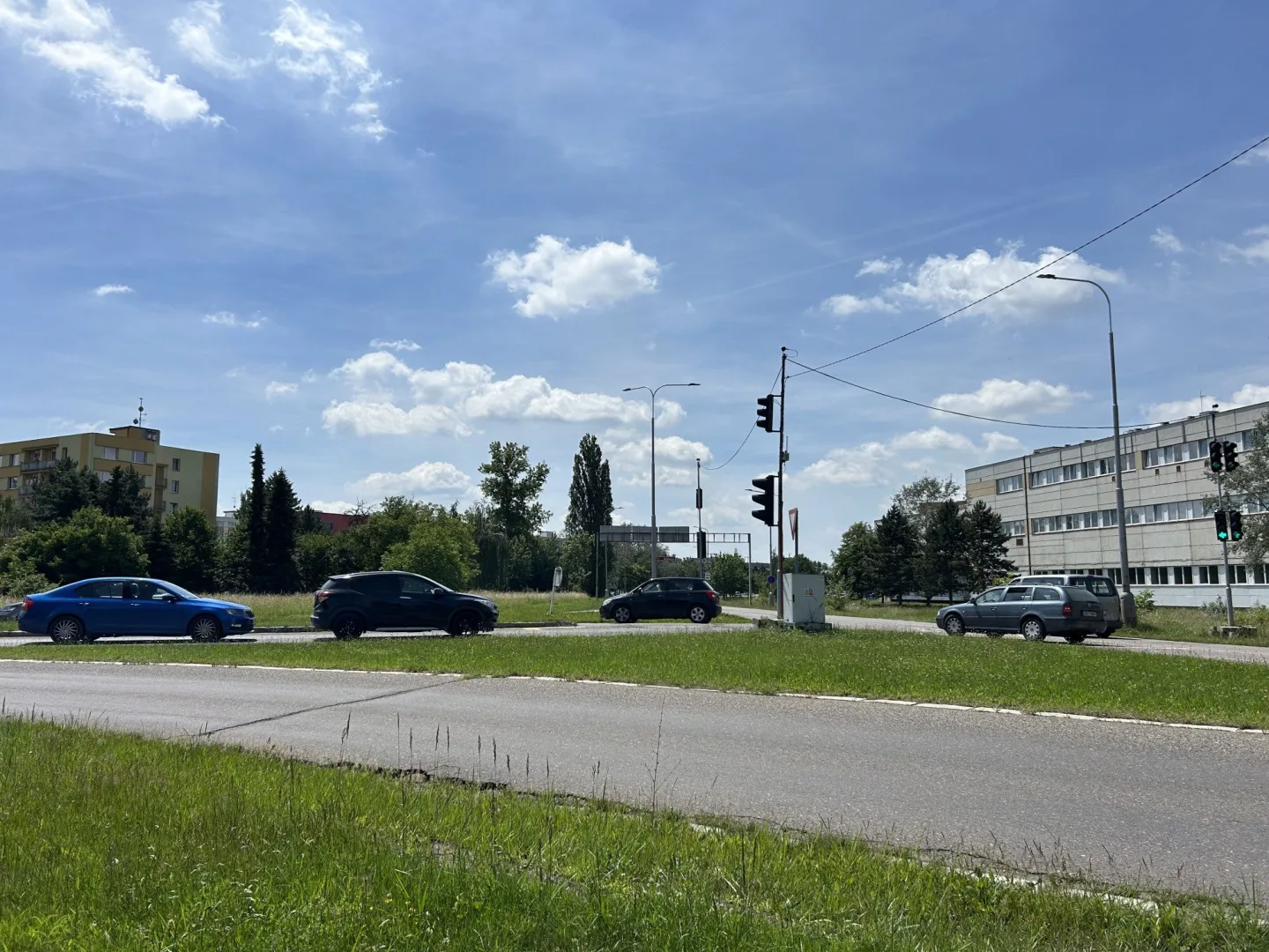 Provizorní semafory na Moravském Předměstí zůstanou