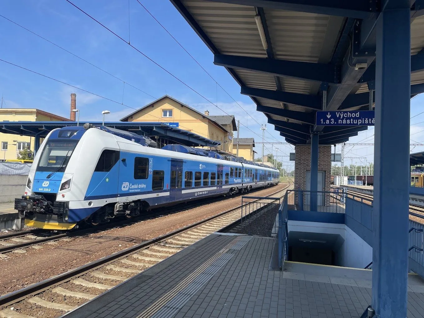 železniční stanice Týniště nad Orlicí