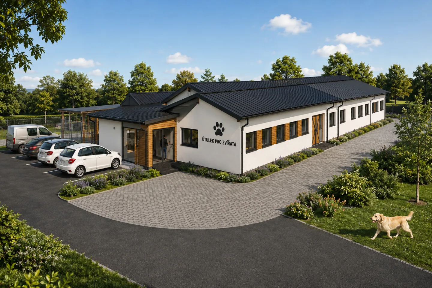 Náchod připravuje nové centrum pro opuštěná zvířata, lidé vybírají jeho jméno