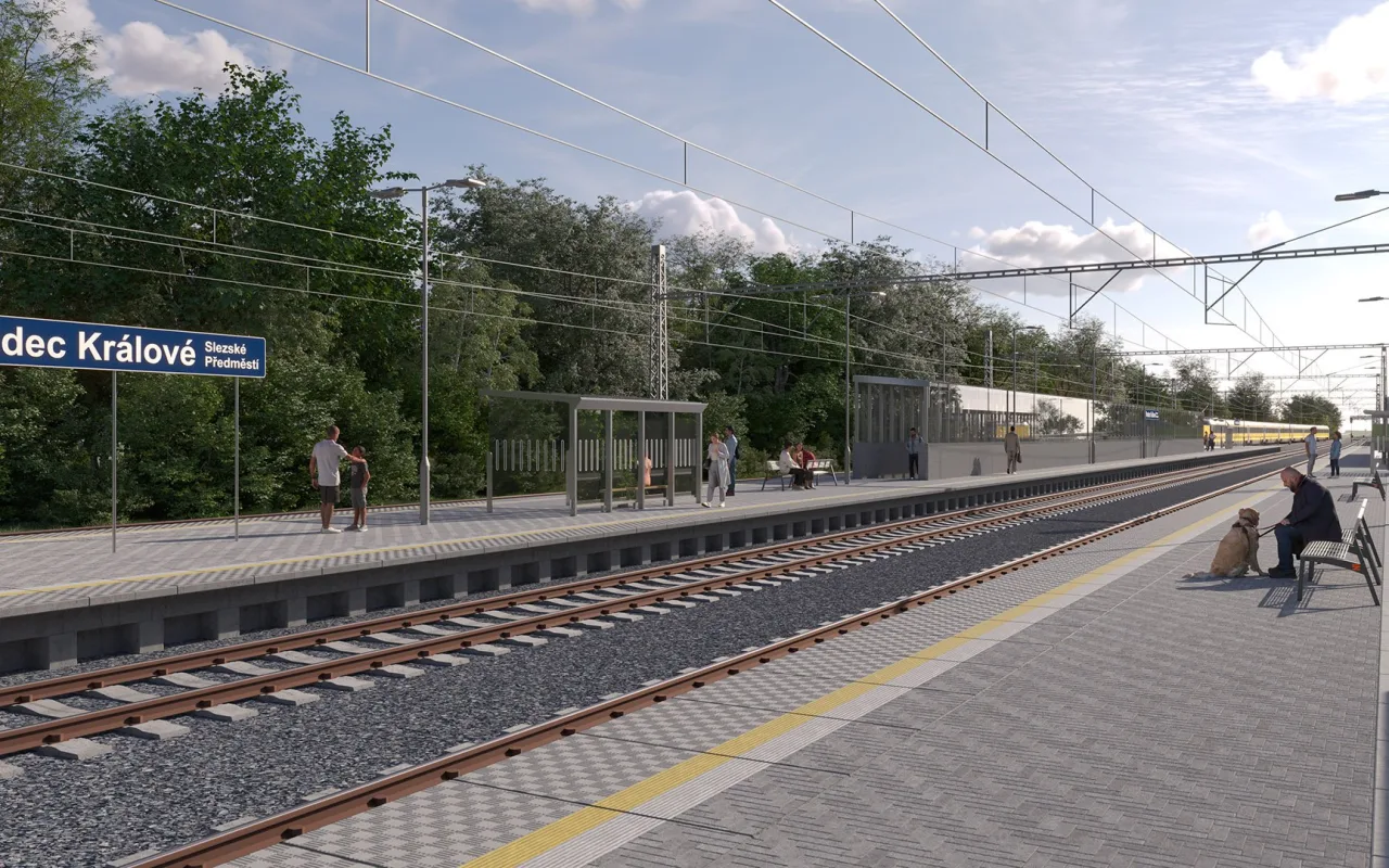 Vlaky mezi Hradcem a Týništěm zrychlí na 160. Modernizace vyjde na miliardy