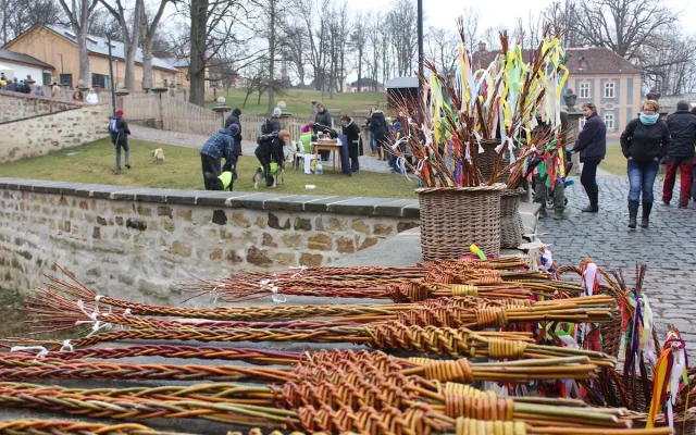 Velikonoční trh v broumovském klášteře