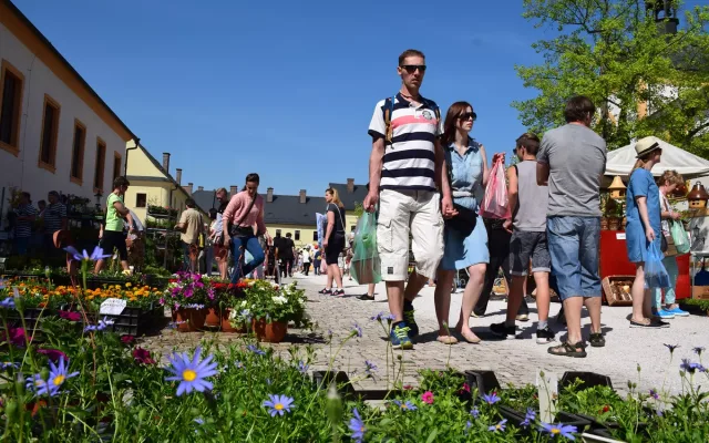 Zahradnické trhy na hospitálu Kuks