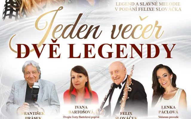 JEDEN VEČER - DVĚ LEGENDY