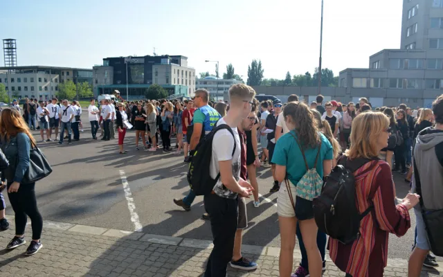 FOTO: Do Kongresového centra Aldis vnikli teroristé. Naštěstí jen v rámci cvičení
