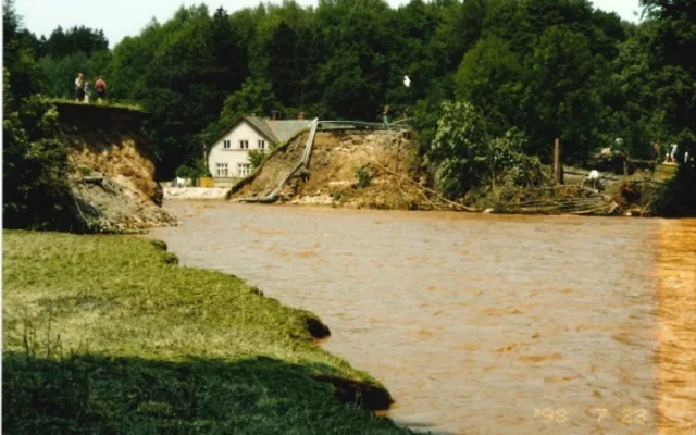 Následky povodní na Rychnovsku