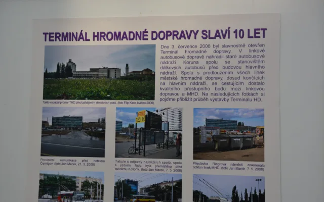 Výstava u příležitosti 90. výročí MHD v ulicích Hradce Králové
