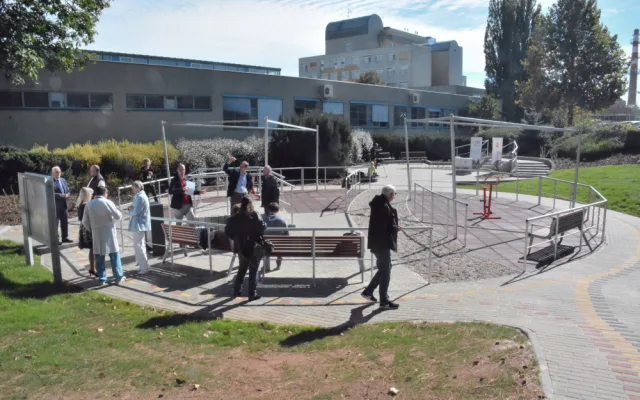 Fakultní nemocnice otevřela pro pacienty unikátní Plicní park