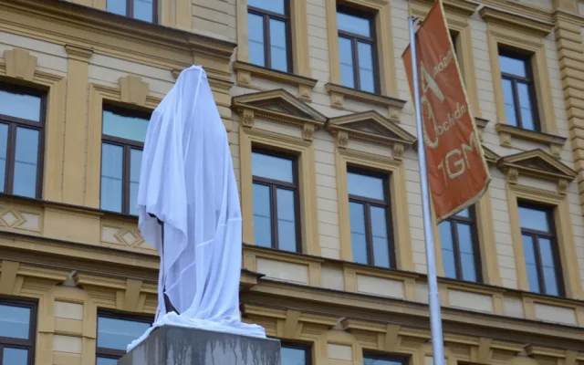 Socha T. G. Masaryka se vrátila do Kostelce, odlila ji umělecká slévárna v Dolní Kalné