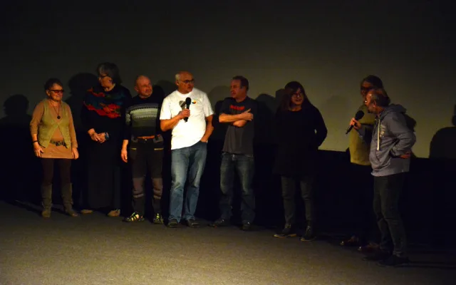Do kina Bio Central přijel režisér Bohdan Sláma, uvedl tři své filmy. Nechyběla Bába z ledu, která se natáčela i v Hradci