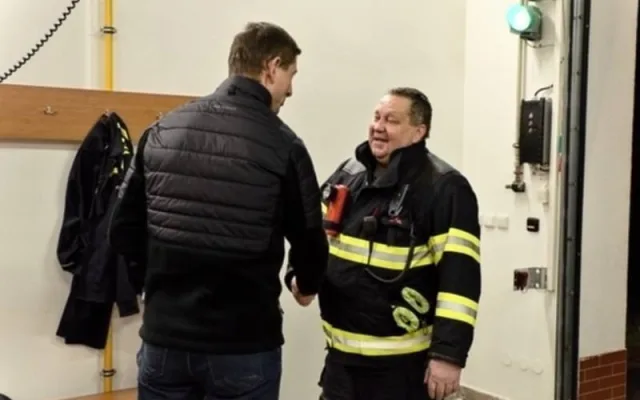Služebně nejstarší profesionální hasič náchodského okresu odsloužil poslední směnu
