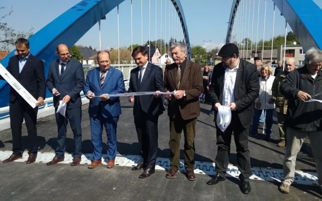 Čekaní skončilo! Most plukovníka Šrámka byl slavnostně otevřen