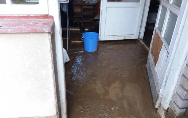 Foto z povodně v Dubenci.