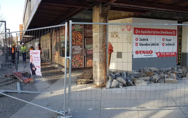 Rekonstrukce OD Tesco