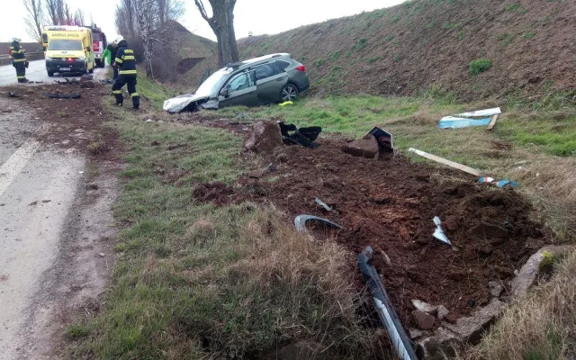 Dopravní nehoda v Předměřicích nad Labem