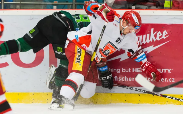 Zápas bez fanoušků Mountfield proti Karlovým Varům prohrál 5:3