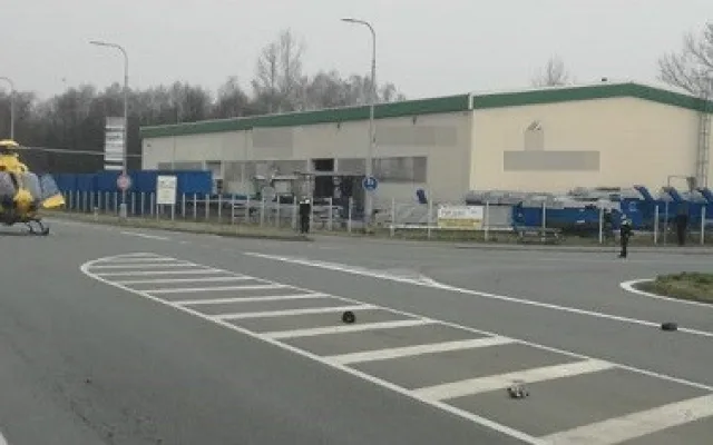Nehoda cisterny s dodávkou u Týniště nad Orlicí