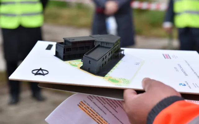 FOTO: Začala stavba odlehčovací služby Honkova v Hradci Králové