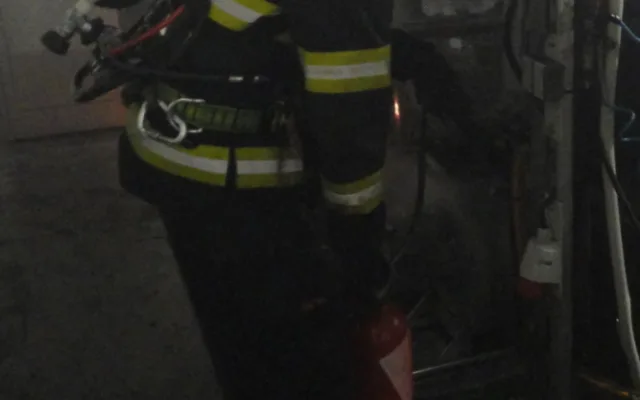 Při požáru ve Stolíně