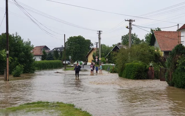 Velká voda v Pardubickém kraji