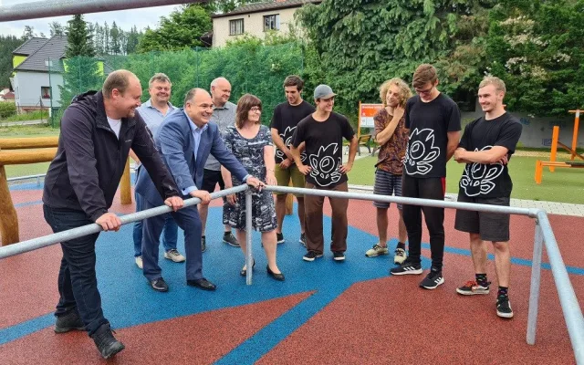 Otevření parkourového hřiště v Náchodě