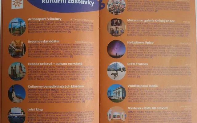 Brožura Létem krajem