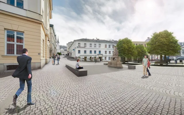 V Trutnově odstartovala rekonstrukce pěší zóny v Horské ulici. Stát bude 44 milionů korun