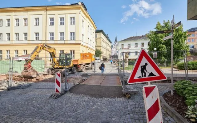 Svatojanské náměstí v Trutnově