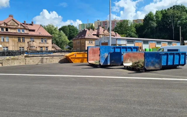 Opravený sběrný Dvůr v Náchodě