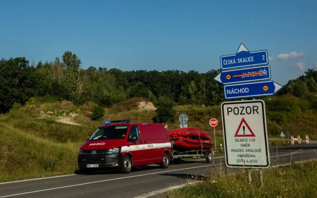 Cvičná akce na Rozkoši