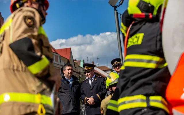 Na soutěž zavítal i ministr vnitra Jan Hamáček