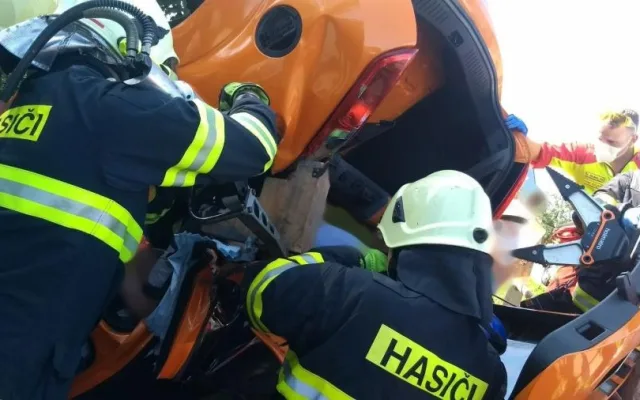 Dopravní nehoda u Bílého Újezdu na Rychnovsku