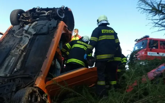 Dopravní nehoda u Bílého Újezdu na Rychnovsku