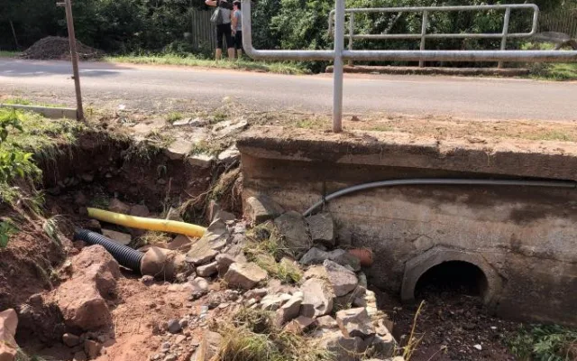 Následky po srpnové povodni na Trutnovsku