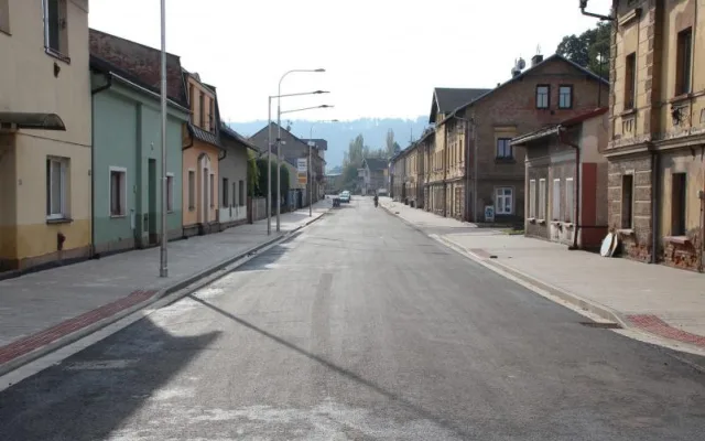 Heydukova ulice po rekonstrukci