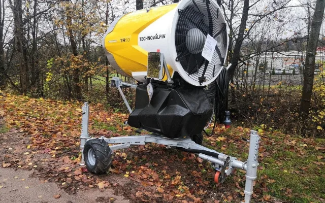 V areálu jsou i nová sněžná děla