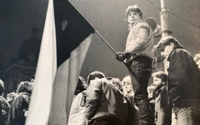 Nikdo nevěděl, jak to bude dál, říká Richard Beneš, autor fotek z listopadu 1989